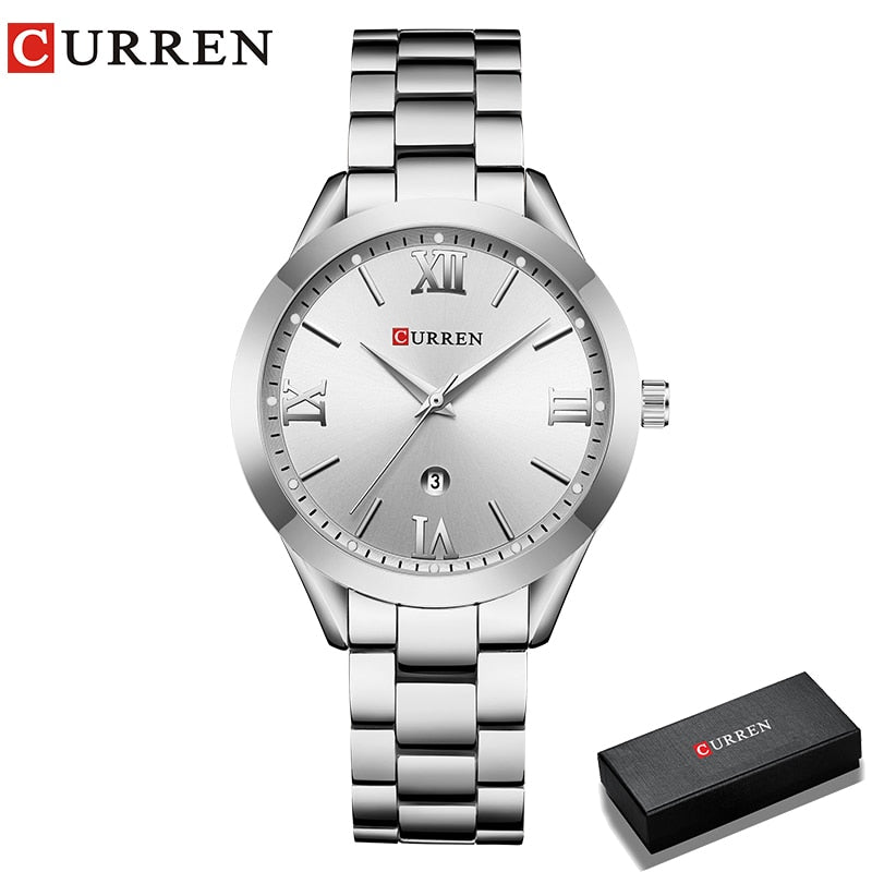 CURREN Watch Women Watches Ladies 9007 Steel Women's Bracelet Watches Female Clock Relogio Feminino Montre Femme
