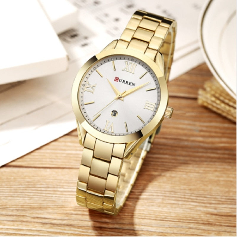 CURREN Watch Women Watches Ladies 9007 Steel Women's Bracelet Watches Female Clock Relogio Feminino Montre Femme