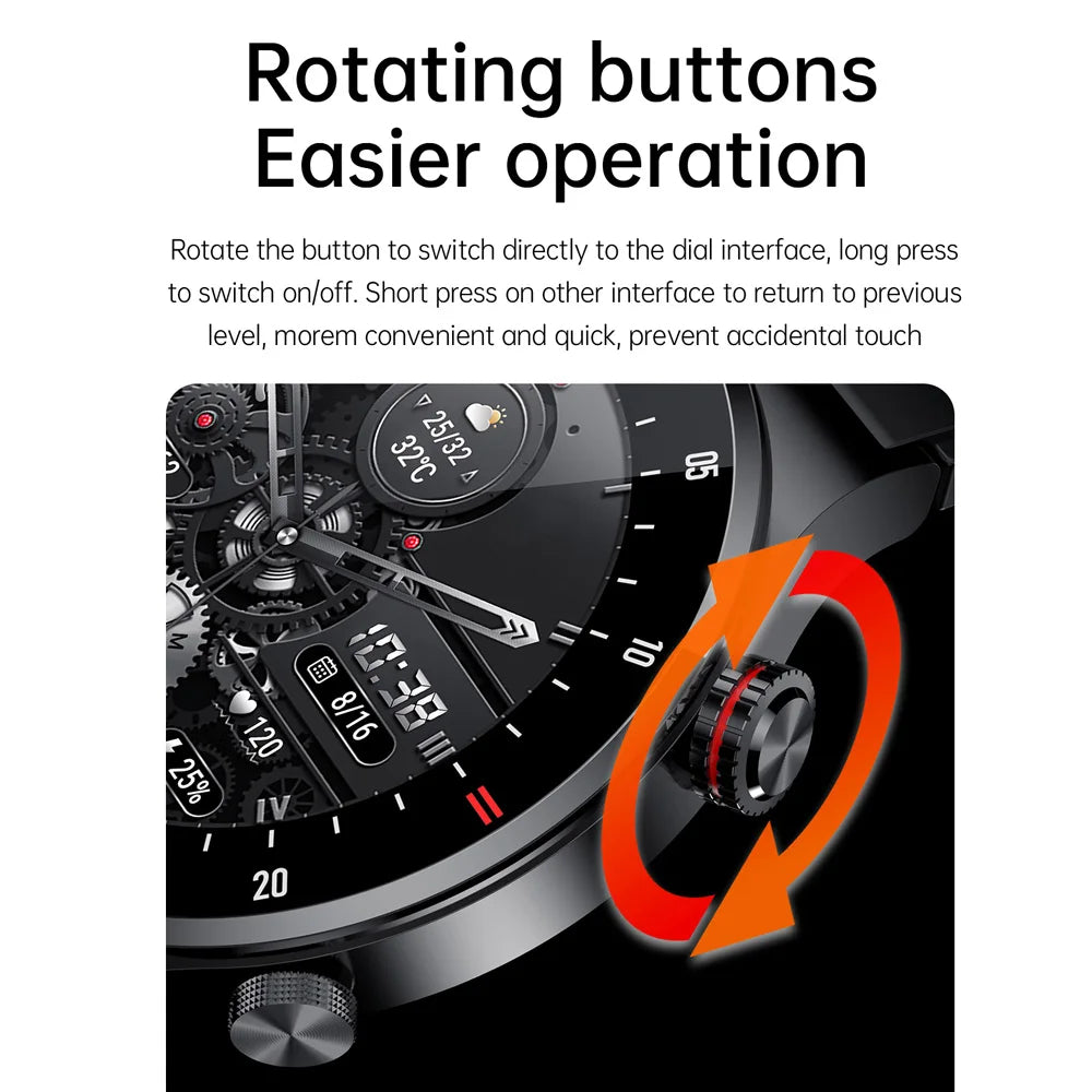 2023 Luxury Smart Watches Men NFC BT Call Fitness Waterproof Sports Wrist Intelligent Smartwatches Women Kids for Xiaomi/Huawei