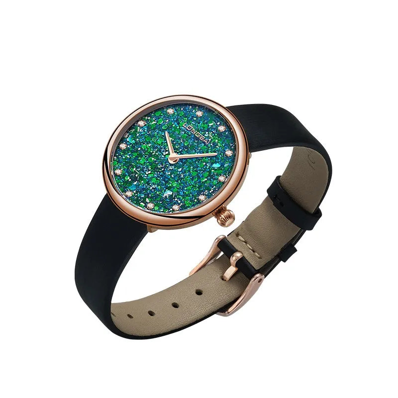 2023 New Women Watch Babysbreath Luxury Diamond Waterproof Quartz Watch Ladies Clock Fashion Girl Valentine's Day Birthday Gift