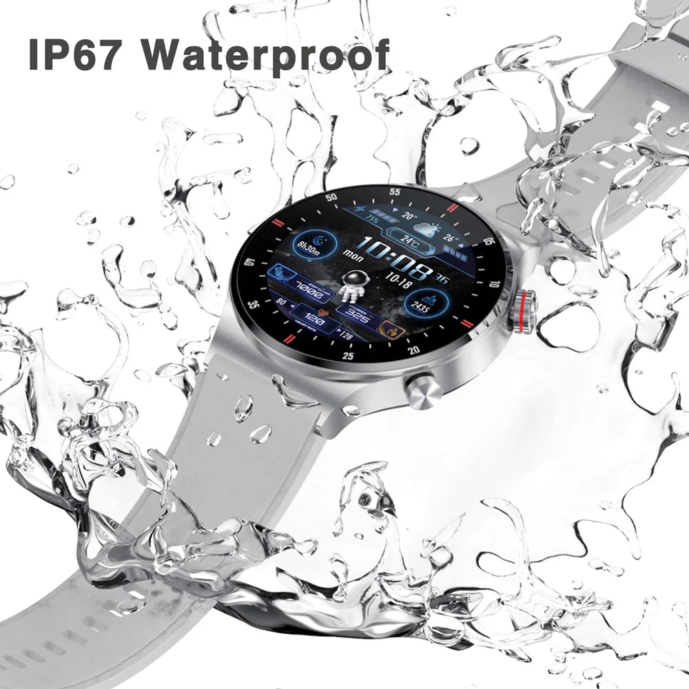 2023 Luxury Smart Watches Men NFC BT Call Fitness Waterproof Sports Wrist Intelligent Smartwatches Women Kids for Xiaomi/Huawei
