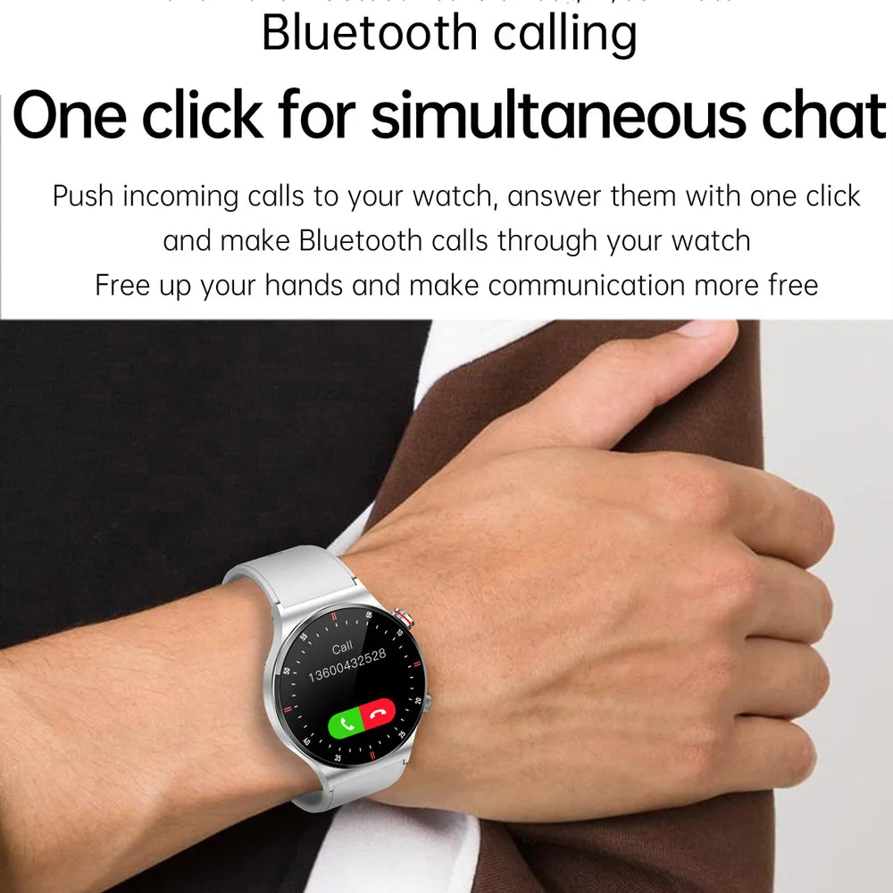 2023 Luxury Smart Watches Men NFC BT Call Fitness Waterproof Sports Wrist Intelligent Smartwatches Women Kids for Xiaomi/Huawei